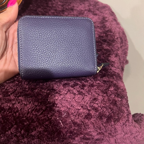 Coach Purple Leather Wallet - Picture 2 of 5